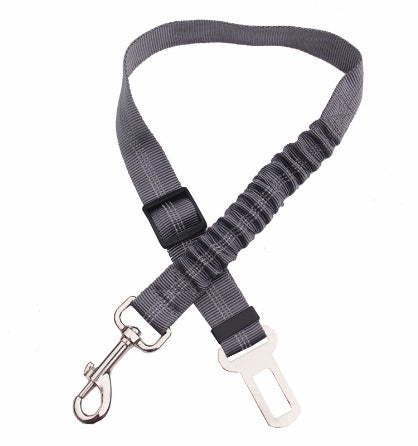 Adjustable Dog Car Seat Belt Harness (Elastic Reflective Safety Leash)