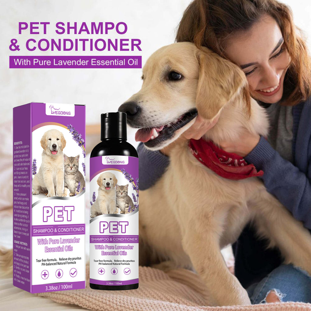 Gentle Pet Shampoo for Dogs (Soft Coat & Clean Finish)