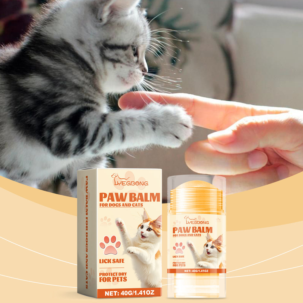 Natural Paw Balm for Dogs & Cats – Moisturizing Paw & Nose Protection Stick