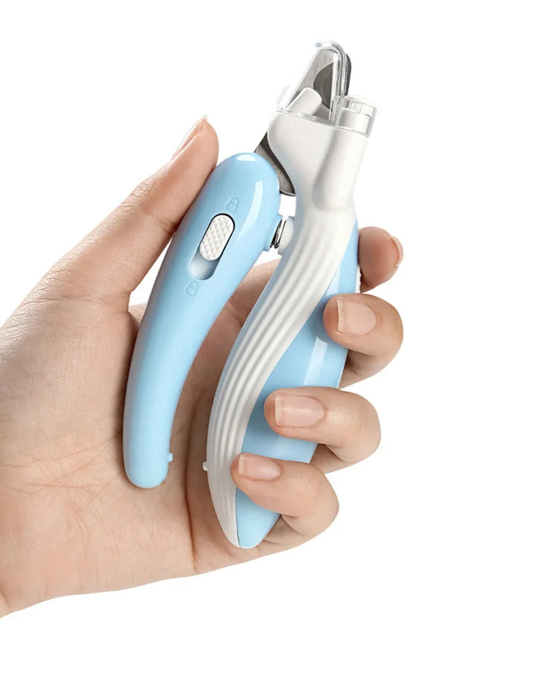 Pet LED Nail Clippers – Precision Trimmer with Built-In Light for Dogs & Cats
