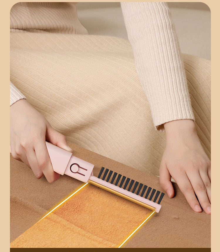 Double-Sided Pet Hair & Lint Removal Brush (Reusable Fabric Cleaner)