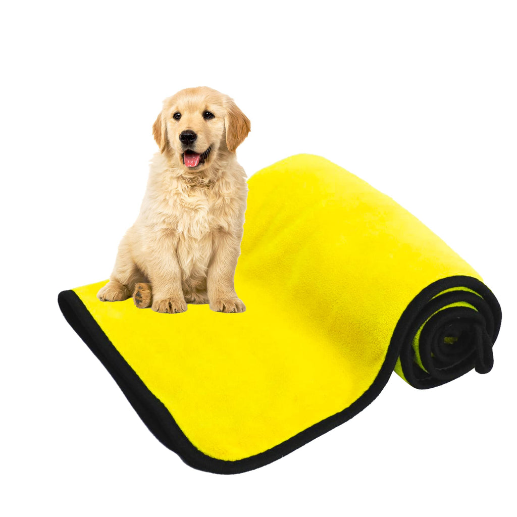 Quick-Dry Pet Bath Towel (Dog & Cat Absorbent Drying Towel)