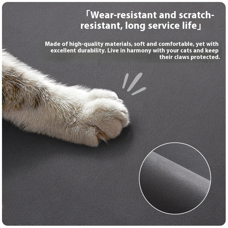 Minimalist Water-Absorbing Pet Feeding Mat (Washable, Non-Slip, Modern Design)