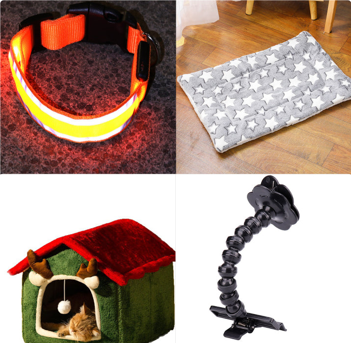 LED Light-Up Dog Collar – Anti-Lost, Adjustable & Night Safety Collar