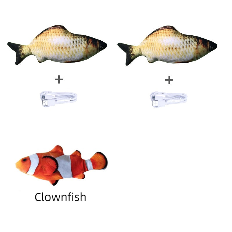 Electric Jumping Fish Cat Toy (No Catnip Version)