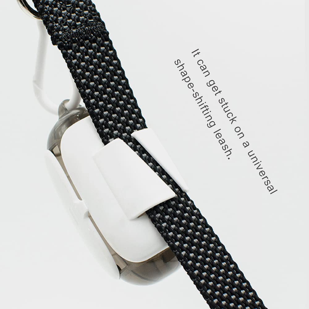 Dog Waste Bag Dispenser with Leash Attachment