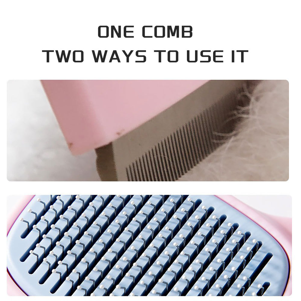 Pet Grooming Brush – Deshedding & Dematting Brush for Dogs and Cats