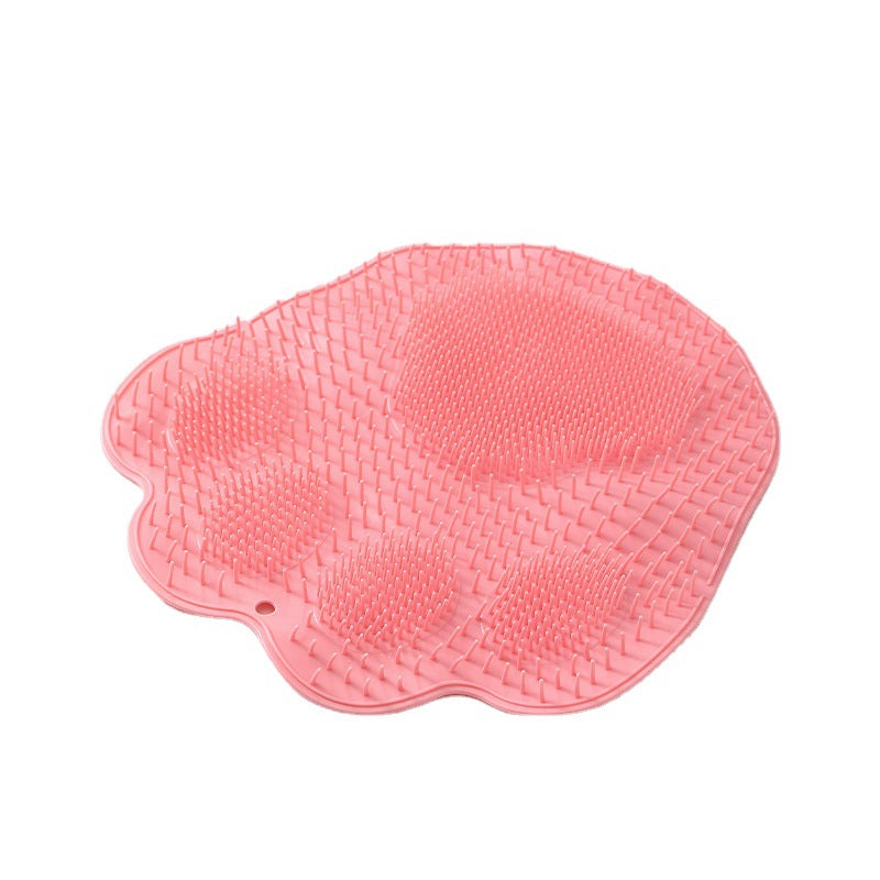 Non-Slip Silicone Pet Bath Mat (Paw-Shaped, Stable & Waterproof)