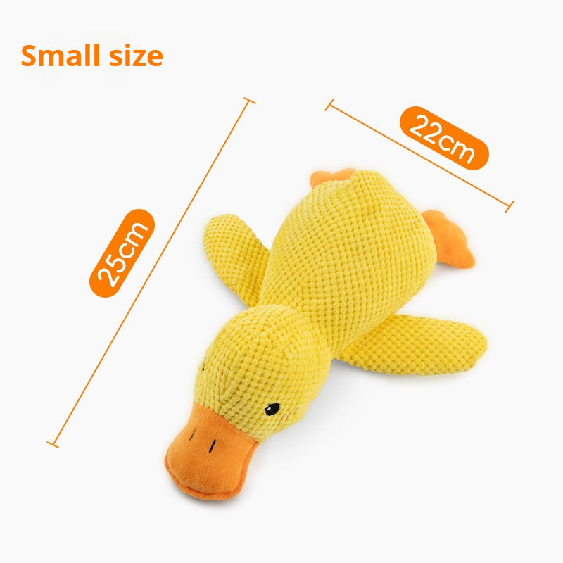 Plush Calming Duck Toy for Dogs (Soft Comfort Companion)